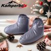 Kamperbox Down Slippers Down Socks Camping Down Booties For Sleeping Bag Camping AQ3