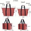 Oversized Foldable Cooler Bag – 5.28 Gallon Leakproof Insulated Carrier for Drinks & Perishables