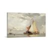 Dutch Fishing Craft Off Fort Lillo