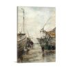 Fishing Boats On The Beach At Ebb Tide 1831