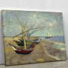 Fishing boats at Sainte Marie Canvas Print or Poster