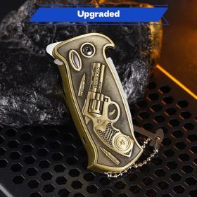 "Heavy Duty Survival Lighter - Windproof Butane Torch with Bottle Opener for Camping Hiking" (Color: Revolver style)